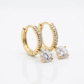 Seraphina Pave Drop Earrings