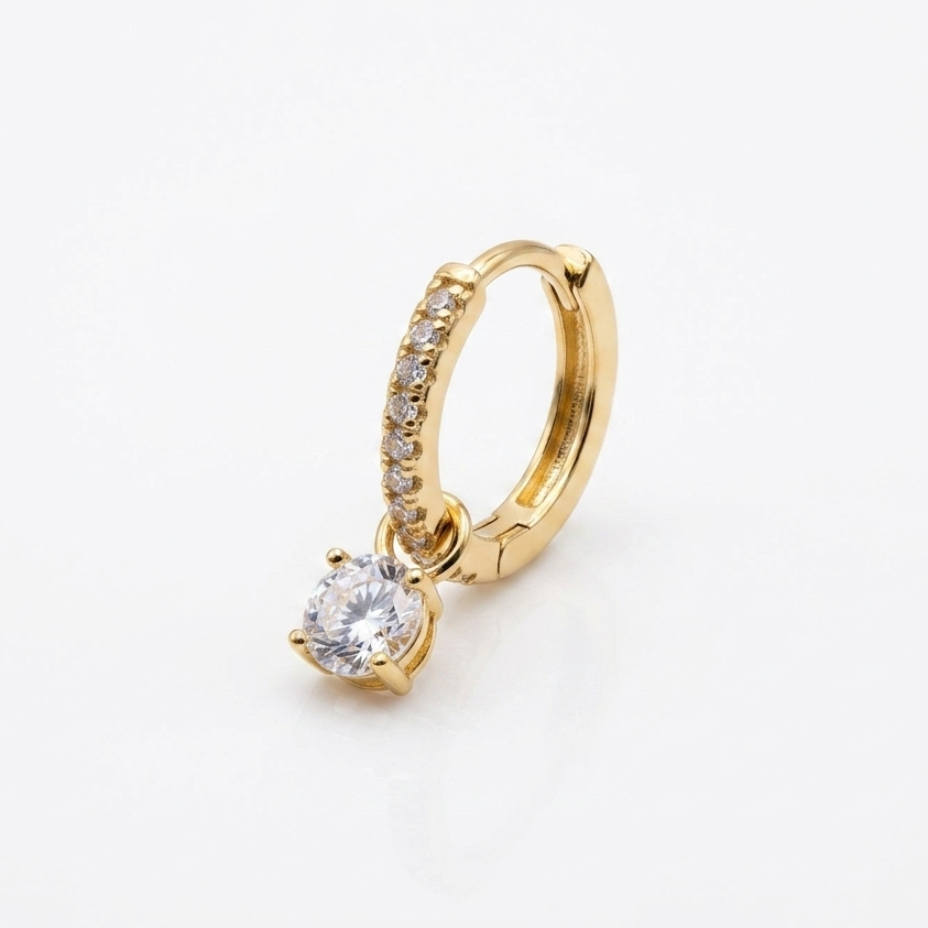 Seraphina Pave Drop Earrings