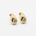 Fluid Dewdrop Studs