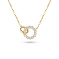 Celestial Grace Interlock Necklace