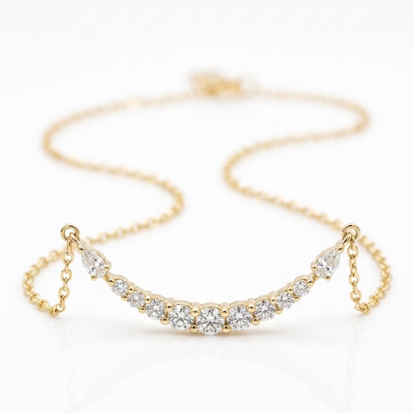 Crescent Grace Necklace