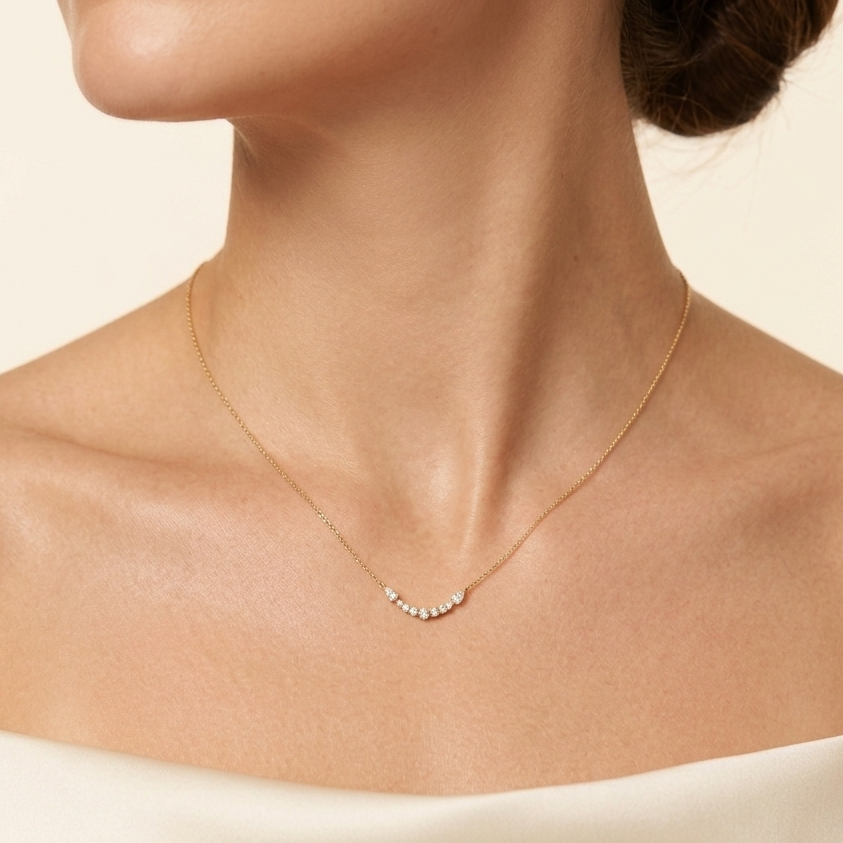 Crescent Grace Necklace